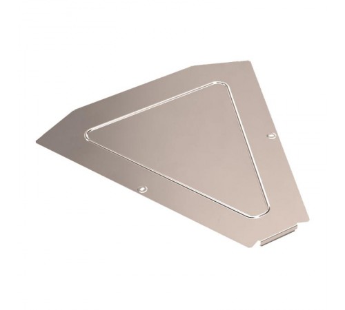 Крышка угла горизонтального 45 градусов Стандарт INOX (AISI 409) 600  PR16.3492  Промрукав