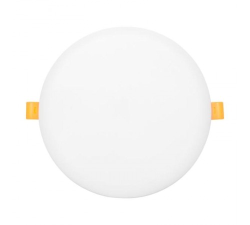 Светодиодный встраиваемый даунлайт безрамочный ДВО 1108 круглый 24Вт 4000K IP20 LUMA  DLL-1108-R-24-4000  EKF