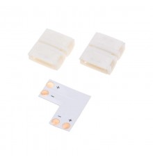 Коннектор L-образный для светодиодной ленты SMD 10мм  148-118  REXANT