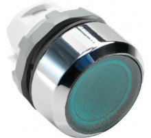 Кнопка MP1-21G зеленая (только корпус) с подсветкой без фиксации  1SFA611100R2102  ABB