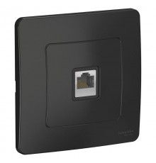 Blanca Антрацит С/У Розетка компьютерная RJ45  BLNIS045006  SE