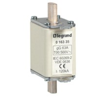 Предохранитель типа gG - размер 00 - с индикатором - 50 A  016330  Legrand