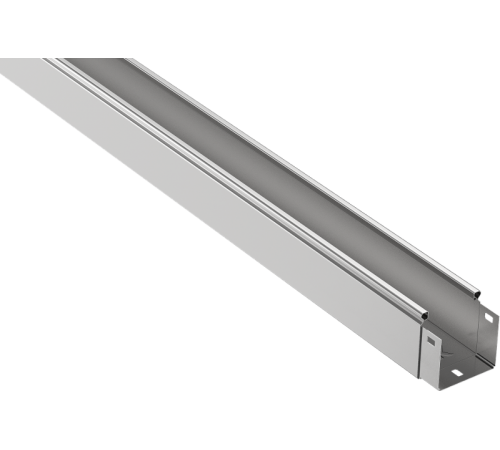 ESCA Лоток неперфорированный 80х80х3000  CLN10-080-080-3  IEK