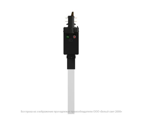 Световой указатель аварийного освещения BS-CANOE-71-S1 LED Black  a20991  Белый свет