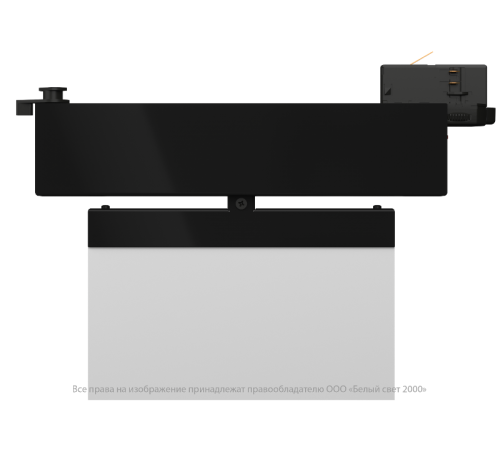 Световой указатель аварийного освещения BS-CANOE-71-S1 LED Black  a20991  Белый свет