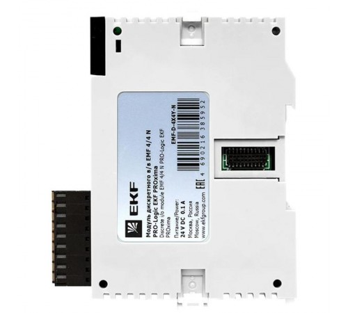 Модуль дискретного в/в EMF 4/4 N PRO-Logic EKF PROxima  EMF-D-4X4Y-N  EKF