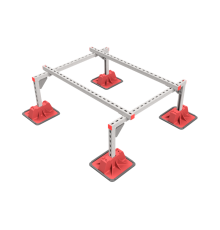 Опорная конструкция для установки оборудования TECHNORAPTOR LIGHTFOOT 1000х1200  KM-TR-LTF-SSEI-1000-1200  КМ - профиль