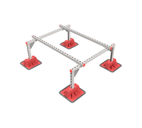 Опорная конструкция для установки оборудования TECHNORAPTOR LIGHTFOOT 1000х1200  KM-TR-LTF-SSEI-1000-1200  КМ - профиль