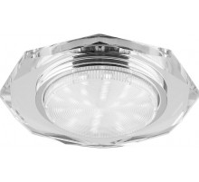 Светильник потолочный встраиваемый под лампу GX53 4020-2 15W 230V GX53, без лампы, прозрачный  20148  FERON