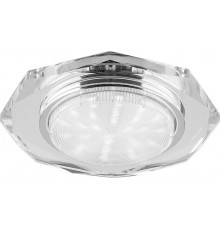 Светильник потолочный встраиваемый под лампу GX53 4020-2 15W 230V GX53, без лампы, прозрачный  20148  FERON