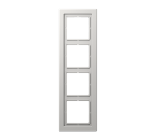 Рамка 4-кратная; светло-серая  LSD984LG  Jung