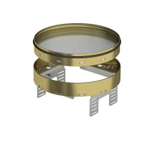 Кассетная рамка RKRN2UZD3 ном.размер R4 D 215 мм (латунь) (RKRN2UZD3R4MS25)  7409134  OBO Bettermann