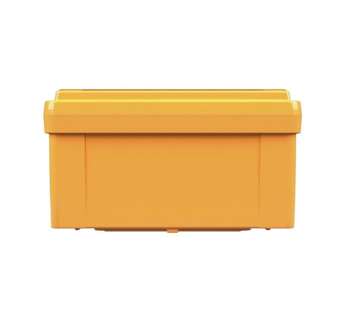 Коробка распределительная пластиковая FS огн., IP56,100х100х50мм, 6р, 450V,6A, 4мм.кв с гладкими стенками и клеммниками  FSB10604  DKC