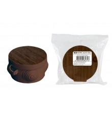 Коробка распределительная о/п D65х40мм, крышка , бук, IP54, 4вх. инд. штрихкод  SQ1401-0601  TDM