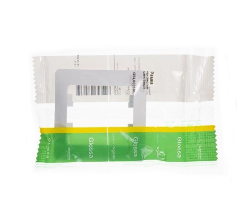 Glossa Белый Рамка 1-ая  GSL000101  SE