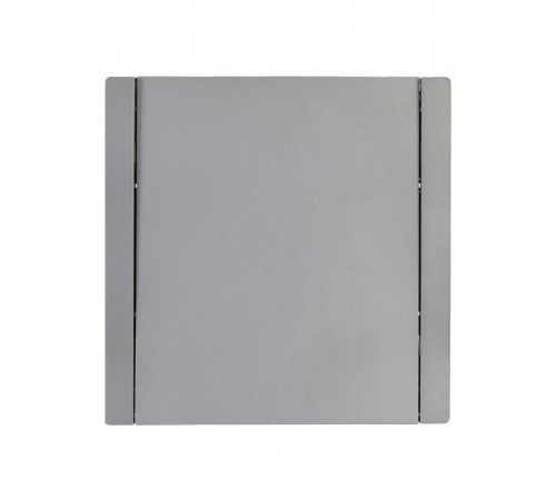 FORTE&PIANO Выключатель 1-клавишный перекрестный 10А FP512 сталь  FP-V13-0-10-1-K46  IEK