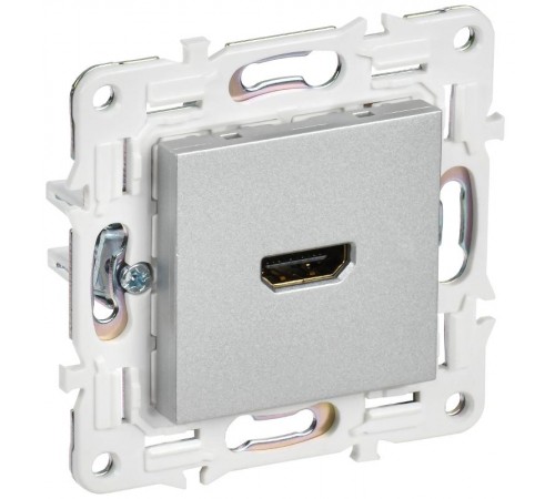 SKANDY Розетка HDMI SK-H01S серебряный  SK-H10-K23  IEK