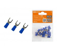 Наконечник НВИ 2-4 вилка 1,5-2,5мм (20шт)  SQ0568-0011  TDM