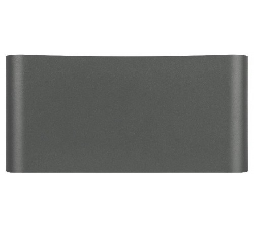 Декоративная подсветка WL41 GR светодиодная 10Вт 3500К серый IP54 для интерьера, фасадов зданий  Б0054418  ЭРА