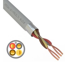 Кабель огнестойкий REXANT КПСЭнг(А)-FRLSLTx 2x2x0,50 мм, бухта 200 м 01-4937-1  REXANT