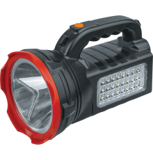 Фонарь-прожектор NPT-SP27-ACCU прож/кемп.1LED,3Вт+24LED,3Вт,акк.4,4В 3Ач  14672   Navigator