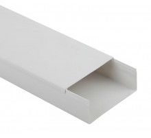 KK-W-100-40 Кабель-канал ЭРА 100x40 белый (16м.)  Б0031142  ЭРА