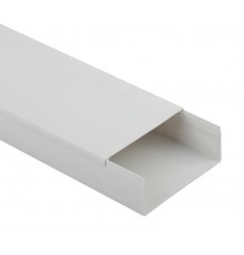 KK-W-100-40 Кабель-канал ЭРА 100x40 белый (16м.)  Б0031142  ЭРА