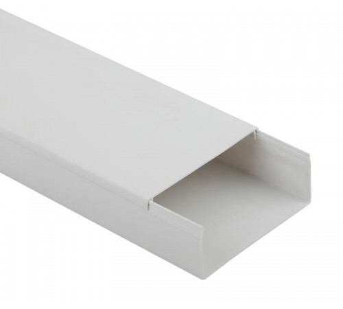 KK-W-100-40 Кабель-канал ЭРА 100x40 белый (16м.)  Б0031142  ЭРА