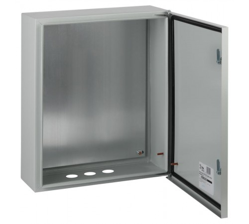  Щит с монтажной панелью металлический ЩМПг-06 IP54 (500x400x175) SIMPLE  Б0047695  ЭРА