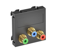 Мультимедийная рамка Video-Cinch Modul45 (черный) (MTG-3R F SWGR1)  6105141  OBO Bettermann