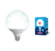 Лампа светодиодная LED-G95-16W/4000K/E27/FR/NR LED. "шар", матовая. Серия Norma. 4000K  UL-00004874  Volpe
