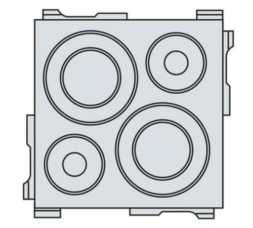Сальник 68х68;D=2(10-20)+2(20-30)(10шт)  EV0124  ABB