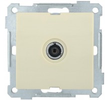 BOLERO кремовый Розетка оконечная TV РТВ11-0-Б  EAB11-K33  IEK