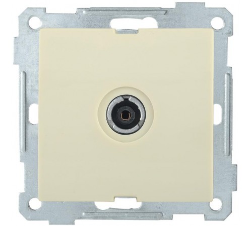 BOLERO кремовый Розетка оконечная TV РТВ11-0-Б  EAB11-K33  IEK