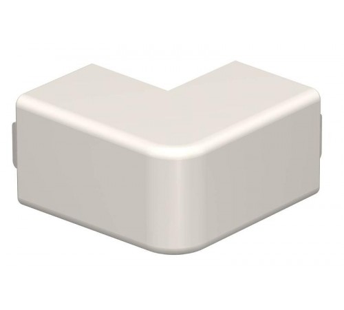 Крышка внешнего угла кабельного канала WDK 25x25 мм (ПВХ,кремовый) (WDK HA25025CW)  6160646  OBO Bettermann