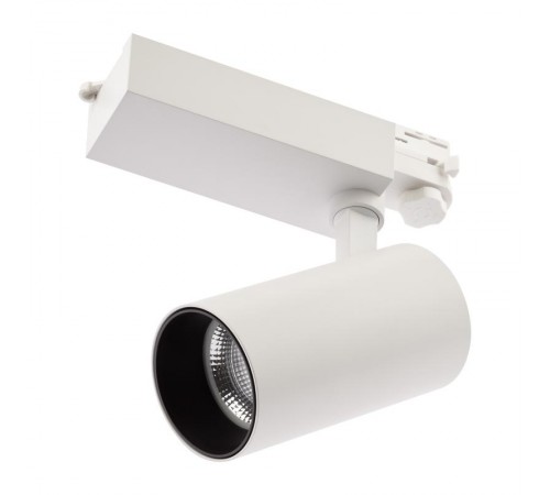 Светильник светодиодный трековый трёхфазный SТR-30-36-30K-W30 узкий луч 3000K белый  Б0049773  ЭРА