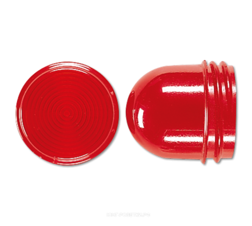 Колпачок плоский для крышки патрона лампы арт. №637..; красный  37.05  Jung