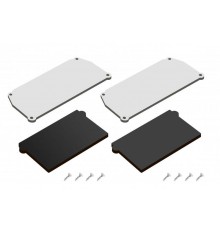 Комплект торцевых заглушек для профиля Flod, черный DK5852-BK  DK5852-BK  DENKIRS