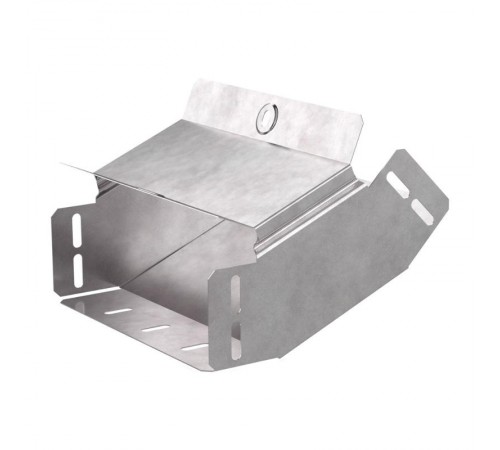 Угол вертикальный внутренний 45 градусов с крышкой Стандарт 200х80  PR16.0540  Промрукав