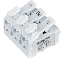 Клеммы монтажные 61 072 NTC-CMK-923PL-3 (5шт/упак) 61072 Navigator