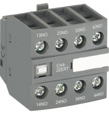 Блок контактный дополнительный CA4-22ERT для контакторов AF..RT и NF..RT1SBN010142R1022 ABB