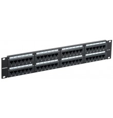 Патч-панель 2U кат. 5Е UTP 48 портов (Krone)  PP48-2UC5EU-K05-G  GENERICA