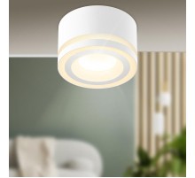 Светильник настенно-потолочный спот  OL51 WH GX53 IP20 белый  Б0059804  ЭРА