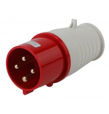 Вилка переносная 024 3Р+РЕ 32А 380В IP44  Б0032853  ЭРА