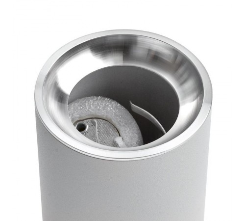 Светильник спот накладной под лампу ML175 MR16 35W, 220V, GU10, белый, хром  32634  FERON