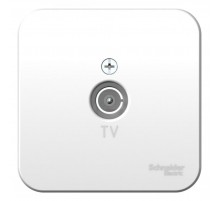 Blanca Белый О/У с изолирующей пластиной Розетка TV  BLNTA000011  SE