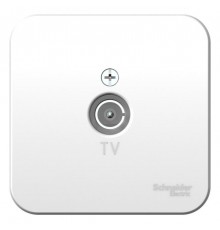 Blanca Белый О/У с изолирующей пластиной Розетка TV  BLNTA000011  SE