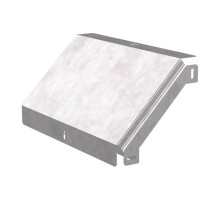 Угол вертикальный внешний 90 градусов с крышкой Стандарт 400х50   PR16.0583  Промрукав