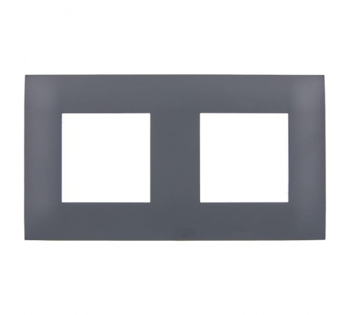 SKANDY Рамка 2-местная SK-F02T титан  SK-M22-K48  IEK