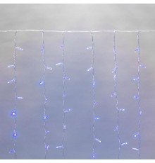 Гирлянда "Светодиодный Дождь" 2х3м, постоянное свечение, прозрачный провод, 230 В, диоды СИНИЕ, 448 LED  235-153-6  NEON-NIGHT